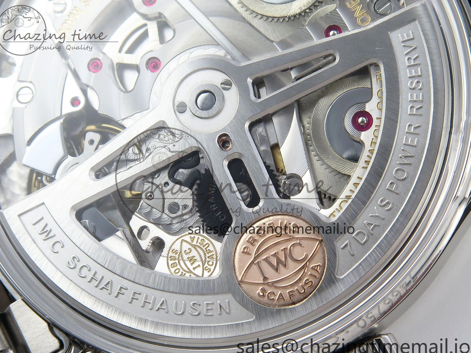 MIROTIME 0202 FashionForward Portugieser Auto IWC0562D APSF 1:1 Best Edition Light Blue Dial on SS Bracelet A 6994